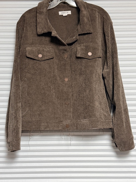 O'Neill Jackets & Blazers - O'Neill Women's Corduroy Utility Jacket in Brown